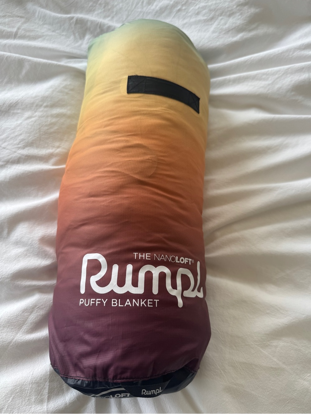 Rumpl Nanoloft Puffy 1-person Blanket in Playa Fade - NWOT